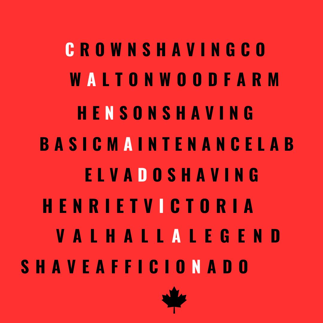 Canadian-Made Grooming & Skincare!