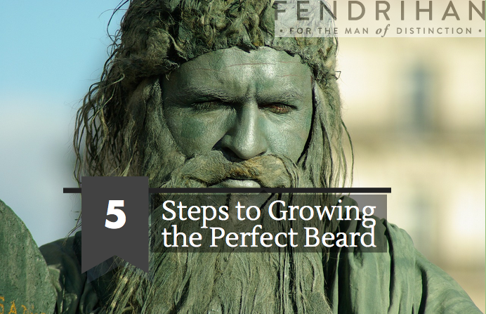 5 steps to Growing the Perfect Beard (For Beginners)