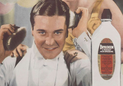 Military hair brushes saw a big revival in the era of slicked back hair.