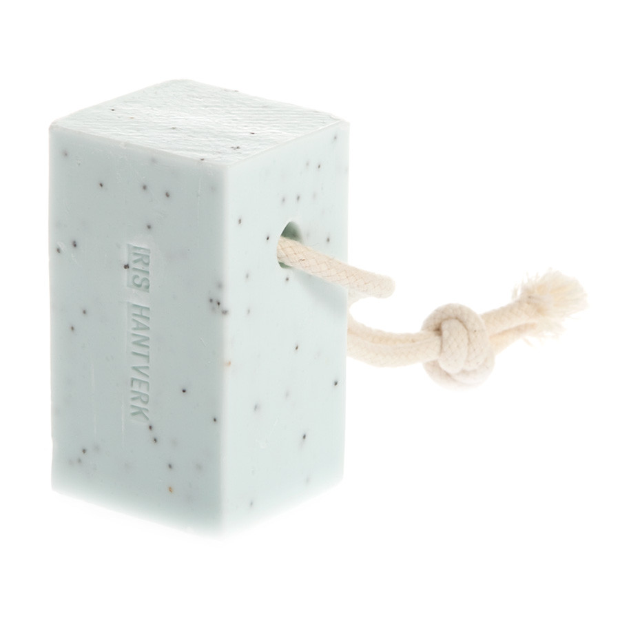 Iris Hantverk Soap on a Rope, Poppy and Spearmint