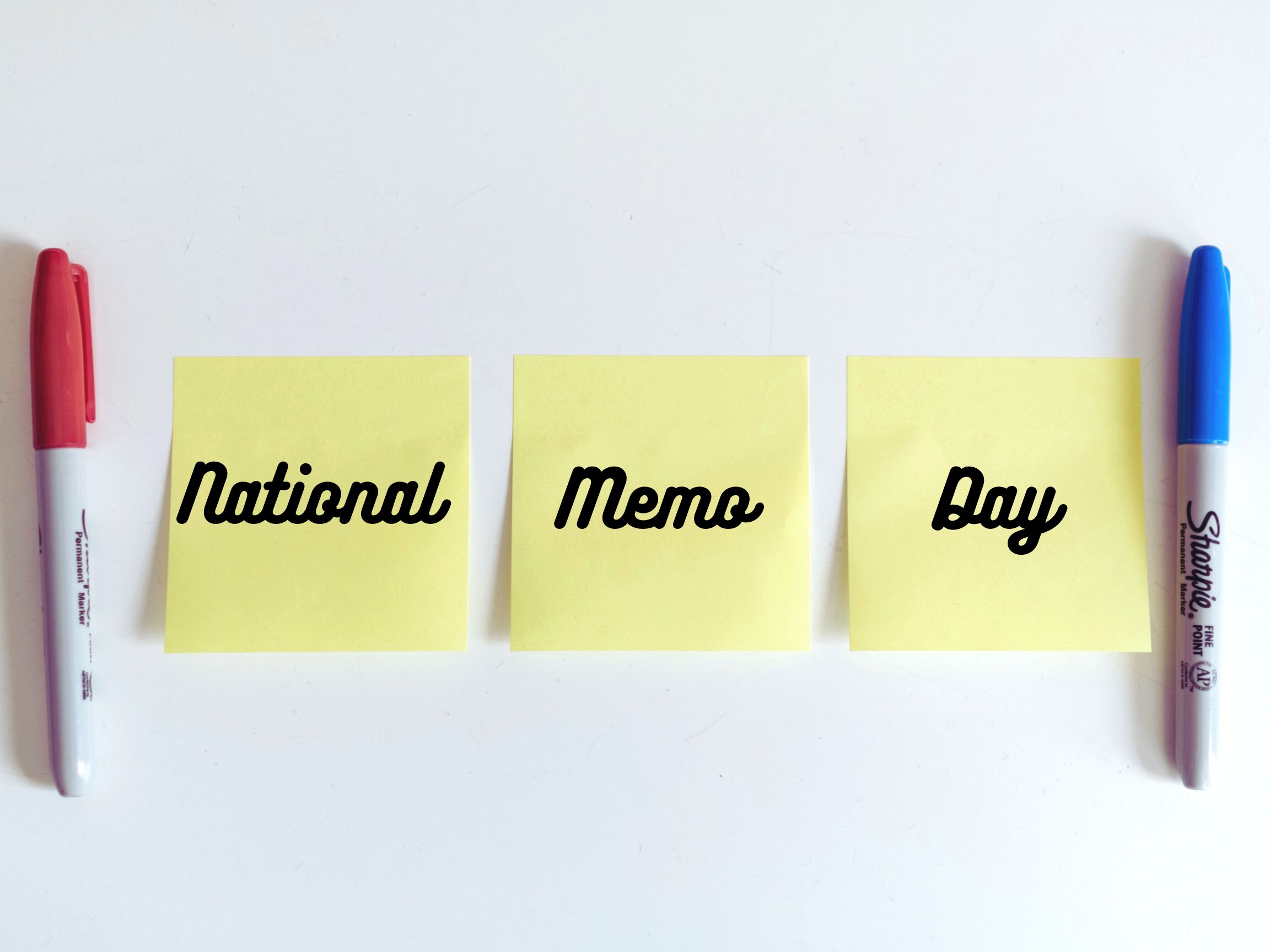 Take Note: National Memo Day!