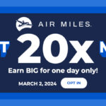 AirMiles 20x the Points Event﻿